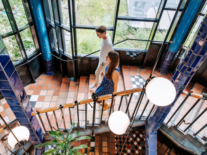 Vienna: Tickets for Kunst Haus Wien: Museum Hundertwasser - Café Friedlich and the green courtyard