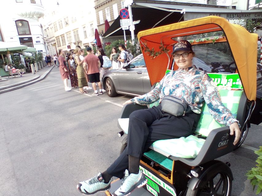 Vienna: Tour RAXI (electric rickshaw) 3 hours in Vienna - The Old Danube and Danube Park