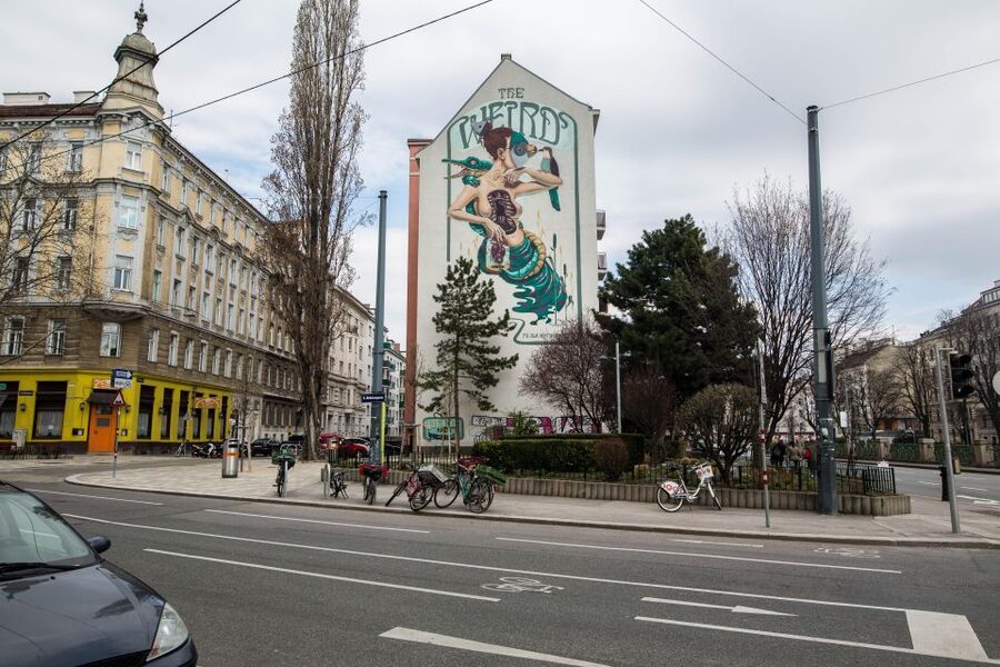 Vienna Urban Art Tour: Explore a different side of Vienna! - A different Vienna, starting at Karl Farkas Park